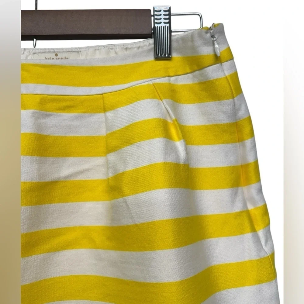 Kate Spade Brilliant yellow and white stripe Barry
Skirt - Picture 4 of 11